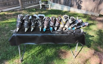 Collection Of Hockey Skates