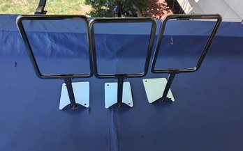 Case Of Metal Sign Displays