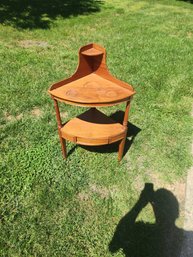 Wooden Side Table/ Plant Stand