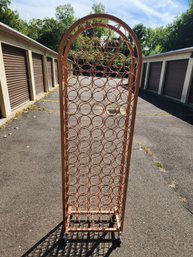 6' Tall Rolling Wine Rack