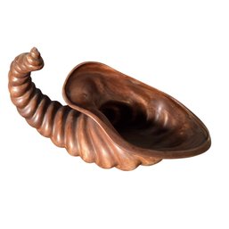 Ceramic Cornucopia Centerpiece