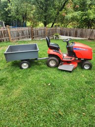 Simplicity Regent 20 Hp Lawn Tractor With Trailer