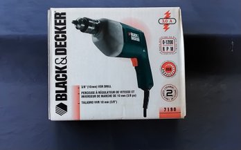 Factory Sealed Black And Decker Electric Drill