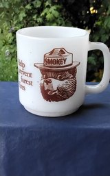 Vintage Smokey The Bear Coffee Mug