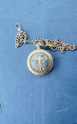 Gold Tone Pocket Watch