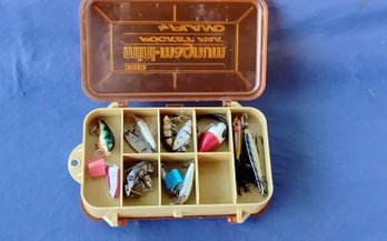 Mini Tackle Box With Lures