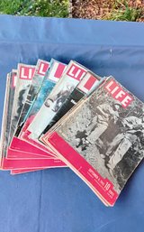 Collection Of Vintage LIFE Magazines