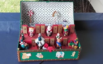 Vintage 1994 Mr Christmas, Santa's Musical Toy Chest