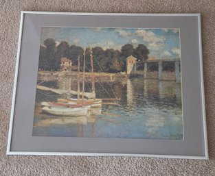 Framed Claude Monet Print