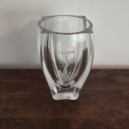 Vintage J. Kruff Scandinavian Art Glass Mother & Child Vase