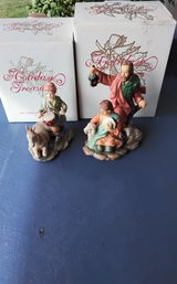 2002 And 2003 Avon Porcelain Figurines