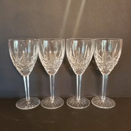 Four, Waterford Water Glasses (2 Of 2)