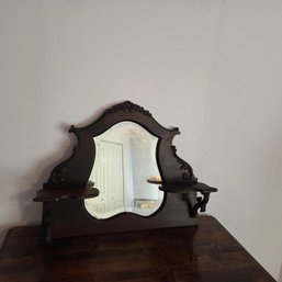 Vintage Wooden Mirror