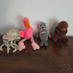 Beanie Babies Including Slippery