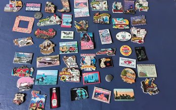 Collection Of Vintage Refrigerator Magnets #1