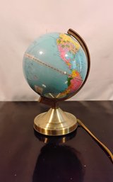 Lighted World Globe