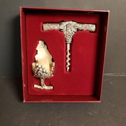 Silver Plated Wine Set