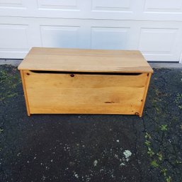 Custom Built Pine Toy Chest