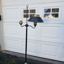 Toleware Style Floor Lamp With Adjustable Brightness 3x