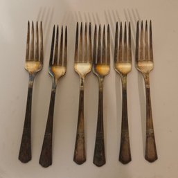 Court Silver Plate Forks
