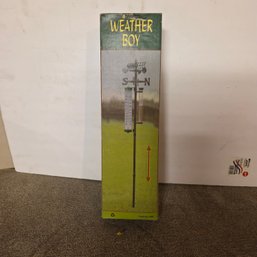 Weatherboy Rain Gauge Thermometer Wind Dial