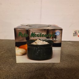 Pete Mcleary's Irish Dipping Bowl Blue