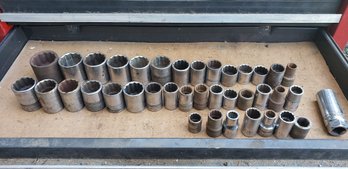 Large Assortment Of Vintage Sockets - USA