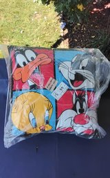 Never Used Looney Tunes Pillow