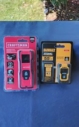 2 Factory Sealed Laser Distance Measures