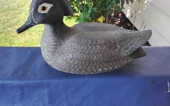 Hand Carved Wooden Duck