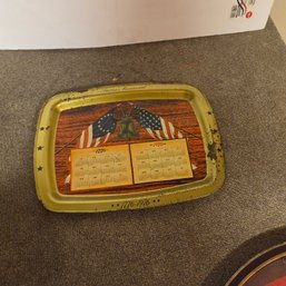 America's Bicentennial Metal Tray