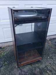 Fisher RA-541 Component Cabinet & Fisher MT-729 Record Player