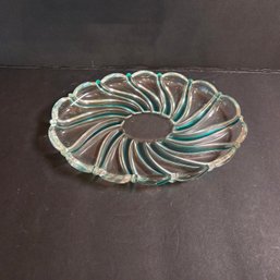 Mikasa Peppermint Frost Sercing Dish ~9'