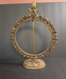 Vintage Brass Vanity Mirror Frame