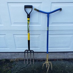 Garden Tiller And Fork