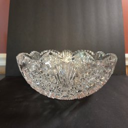 Beautiful Cut Crystal Bowl