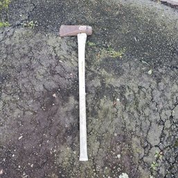 Splitting Maul (sledge Axe) With Fiberglass Handle