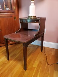 Vintage Two Tier End Table