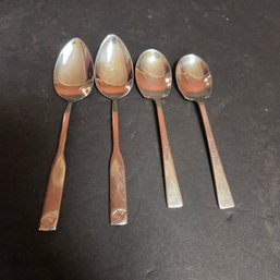 Stainless Spoons From Travel Including B-O-A-C