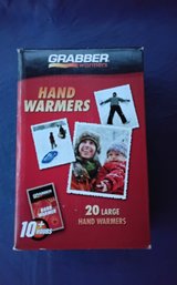 Brand New Box Of 20 Ten Hour Hand Warmers