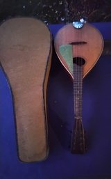 Vintage Mandolin With Carrying Case