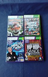 4 Xbox 360 Video Games