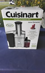 Brand New Cuisinart Stainless Steel Juicer