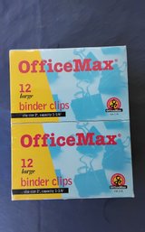 Factory Sealed Package Of Binder Clips