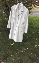 Calvin Klein Made In Bulgaria Women's Soft Wool Coat Size 12