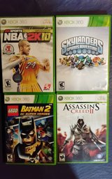 4 Xbox 360 Video Games #1