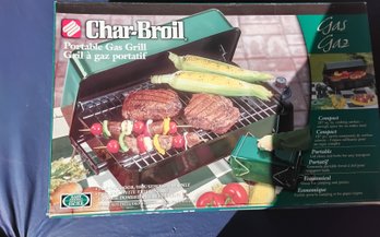 Factory Sealed Char-broil Portable Gas Grill ( Green Box )