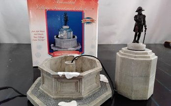 Christmas Village, Village Square Fountain