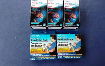 5 Brand New Boxes Of Hot/cold Compresses