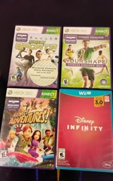 4 Xbox 360 Video Games #1